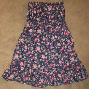 Poetry strapless dress size medium